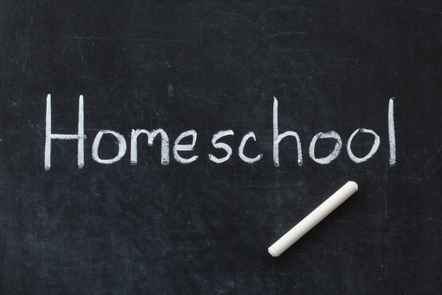Homeschool Written On Chalkboard 2022 08 01 03 01 46 Utc 1 
